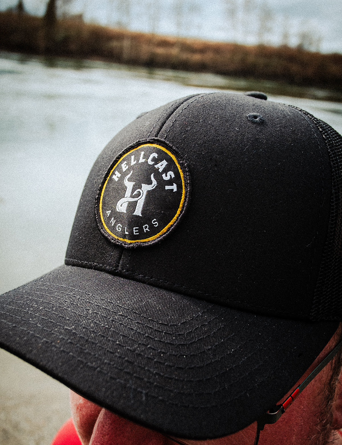 HELLCAST ANGLERS TRUCKER HAT