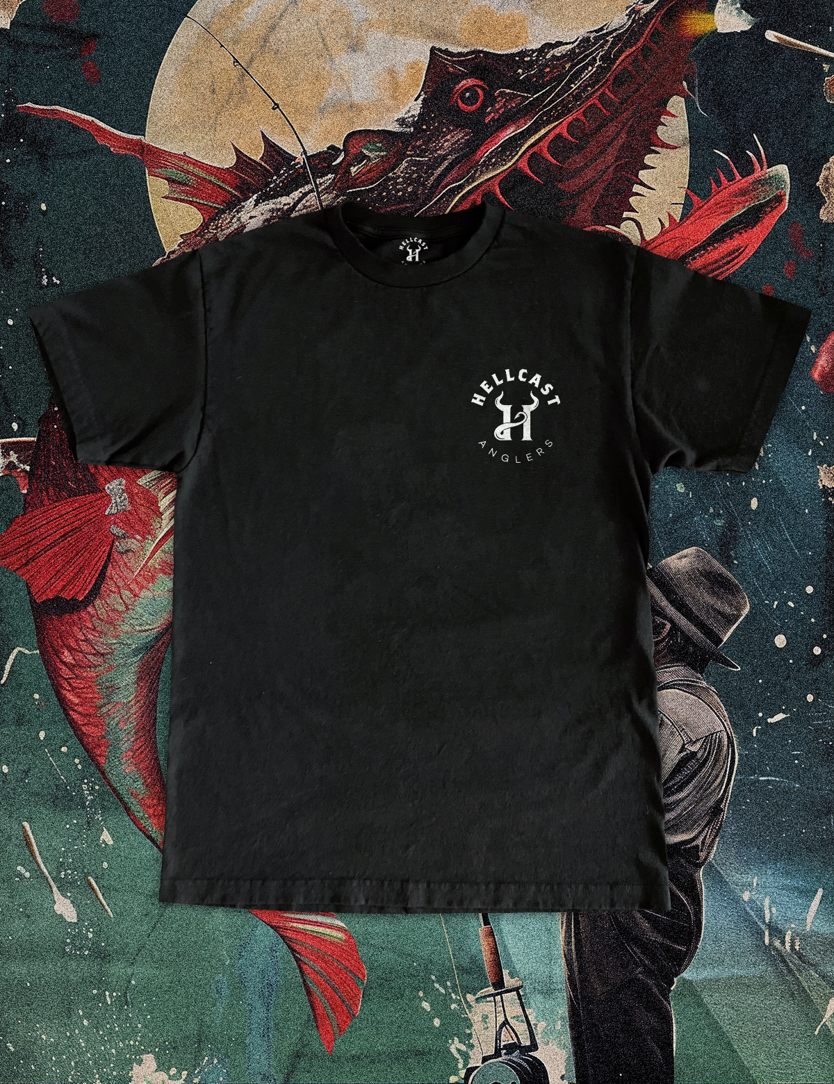 HELLCAST ANGLERS SIGNATURE T-SHIRT