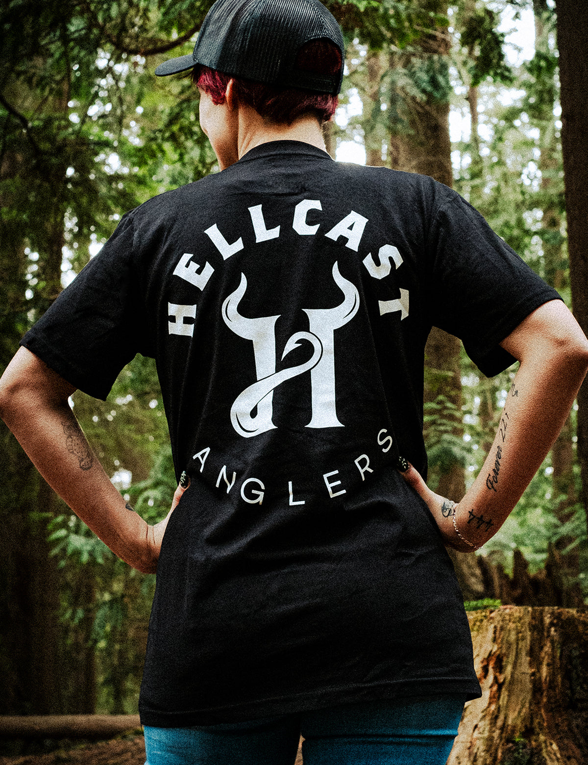 HELLCAST ANGLERS SIGNATURE T-SHIRT