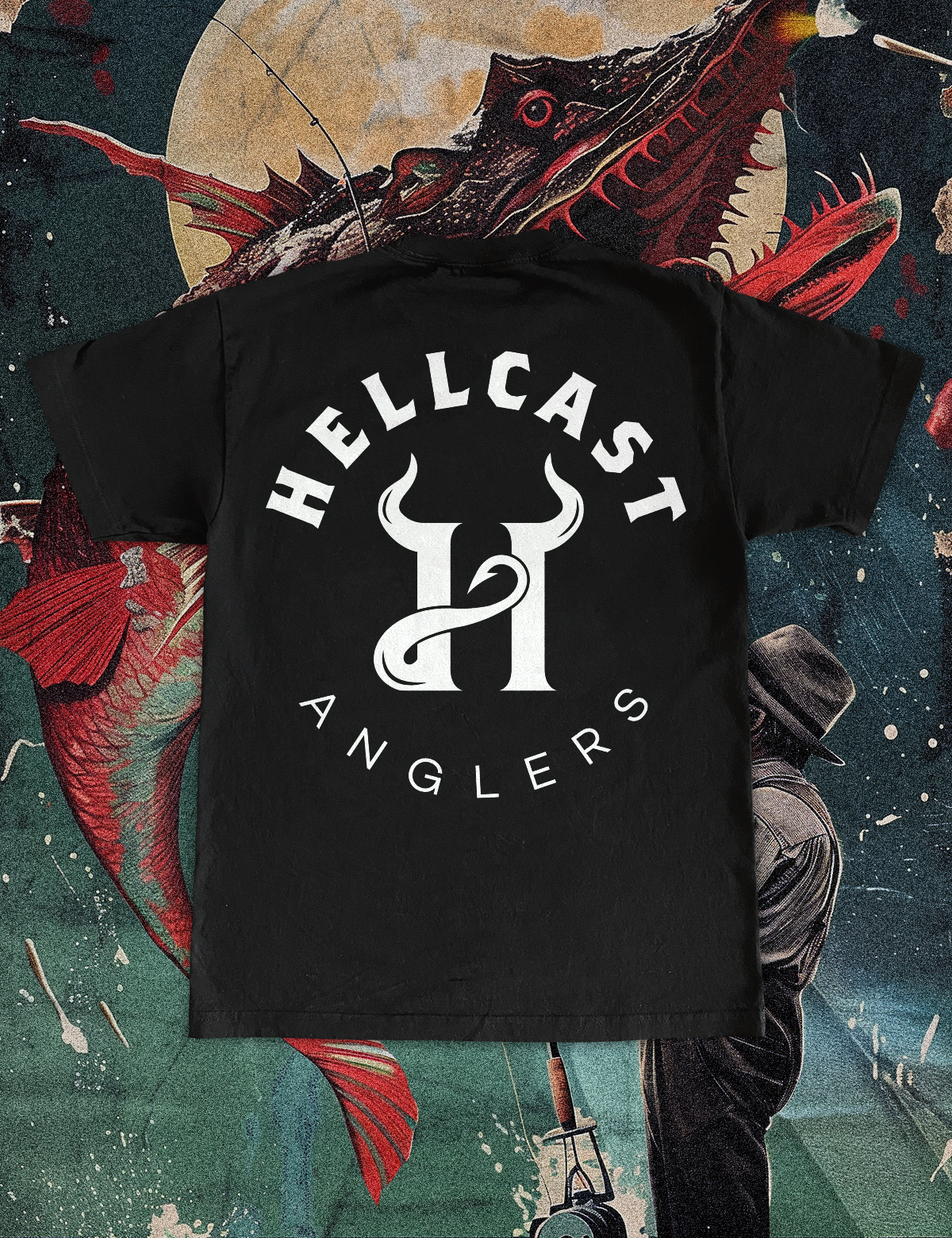 HELLCAST ANGLERS SIGNATURE T-SHIRT